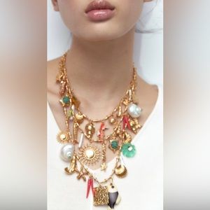 Zara Sea Charm Necklace